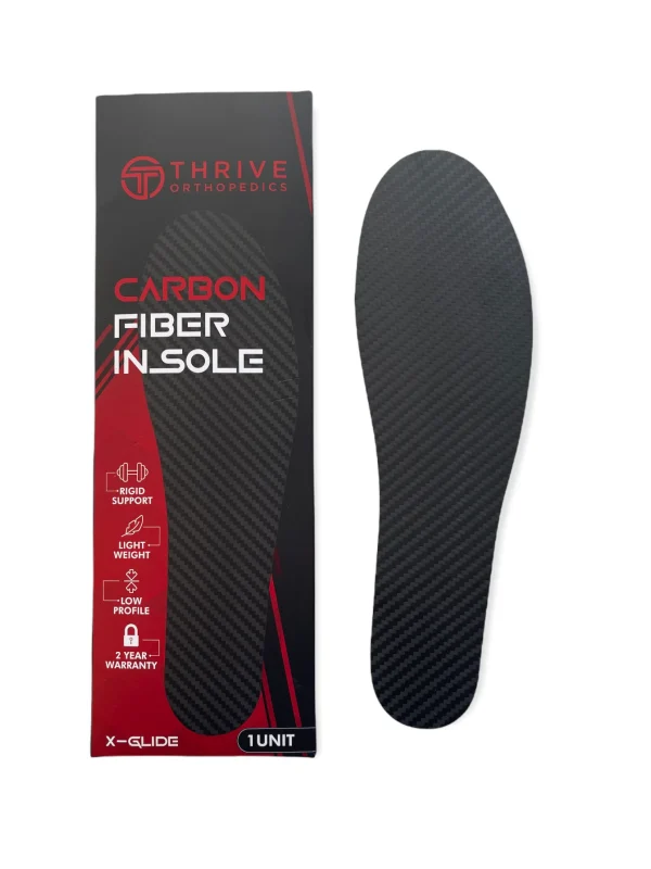 X-Glide Carbon Fiber Insoles | Rigid or Flexible